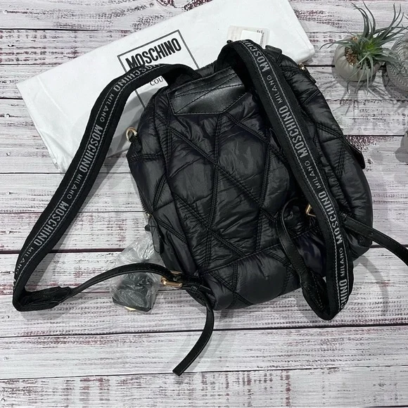 Moschino Milano Logo Small Backpack - Picture 5 of 14